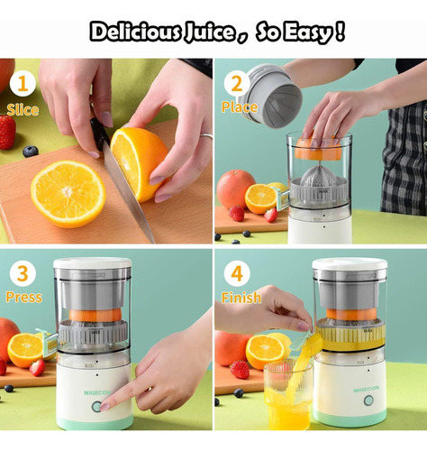 Exprimidor Automático Extractor De Jugo Y Frutas Cítricos