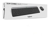 Comprar Kit de teclado y mouse inalámbrico Logitech MK470 Español de color negro