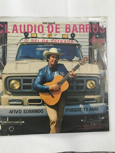 Lp Claudio De Barros - O Rei Da Estrada