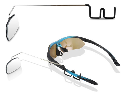 Espejo Gafas De Bicicleta, Espejo Ajustable De Ángulo ...