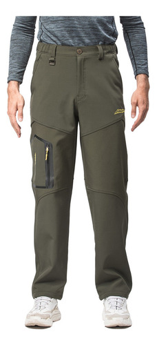 Hombre Pantalones Outdoorsport Plus Size Stretch Waist Flee