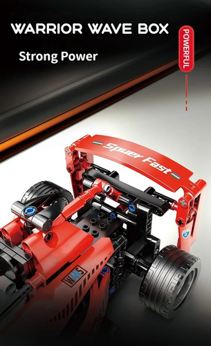 Bloques De Construcción Técnicos De Coches De Carreras, Mode