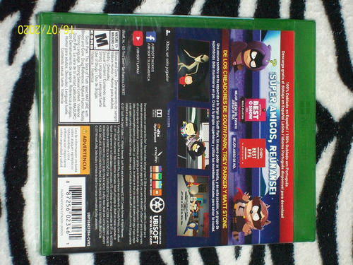 South Park Retaguardia En Peligro Nuevo Fisico Sellado Xbox