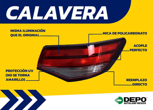 (par) Calaveras Chrysler Pt Cruiser 2006 2007 2008 2009 Depo