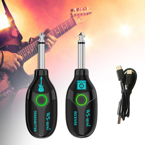 2 Uds De Guitarra Transmisores Inalámbricos De Guitarra