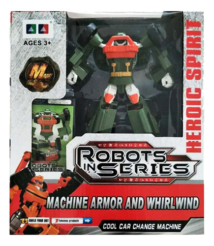 Robot Transformer Heroic Spirit En Caja St