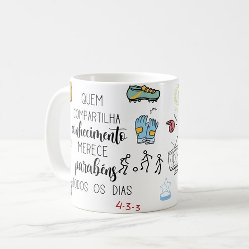 Taza de regalo para el día del profesor de fútbol, color blanco, entrenador de fútbol