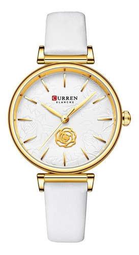  Reloj De Cuarzo Para Damas Marca Curren Modelo 9078 De Lujo