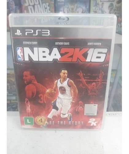 Jogo Ps3 Nba 2k16 Mídia Física Original (Usado)