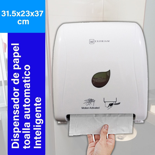Dispensador De Papel Toalla Con Sensor Automático En Stock