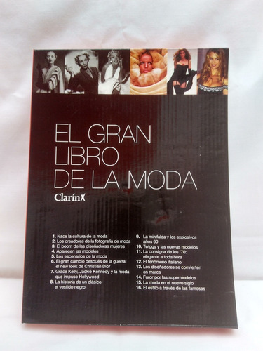 El Gran Libro De La Moda 16 Fasciculos Clarin Caja Original