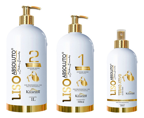 Progressiva - Kit Liso Absoluto Completo