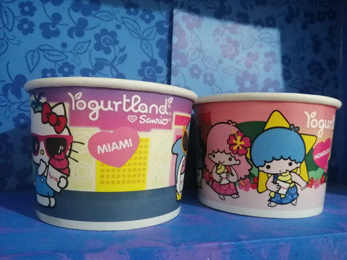 Botes Yogurtland Sanrio Hello Kitty 2012 Miami Honolulu