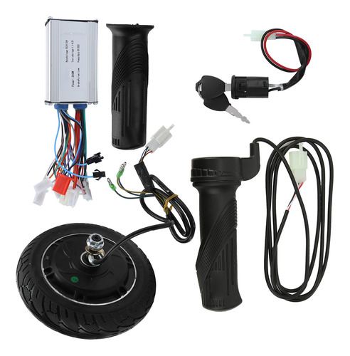 Kit De Motor De Cubo Sin Escobillas De Rueda De Metal 24v 35