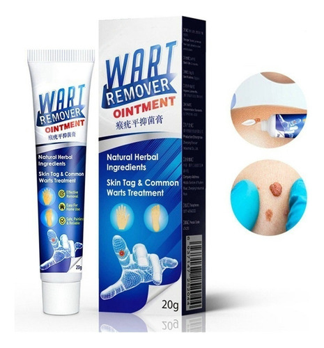 3×creme Para Remoção Verrugas Remove Rápida E Facilmente