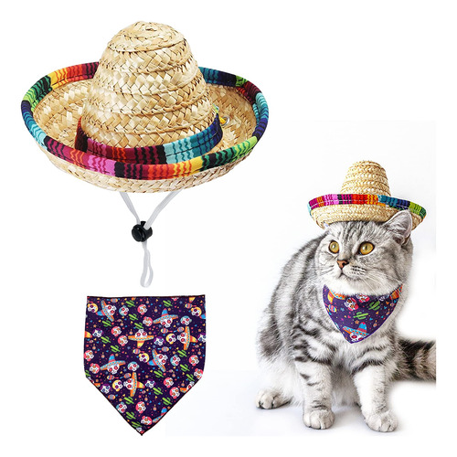 Sombrero De Paja Para Mascota - 7350718:mL a $80990