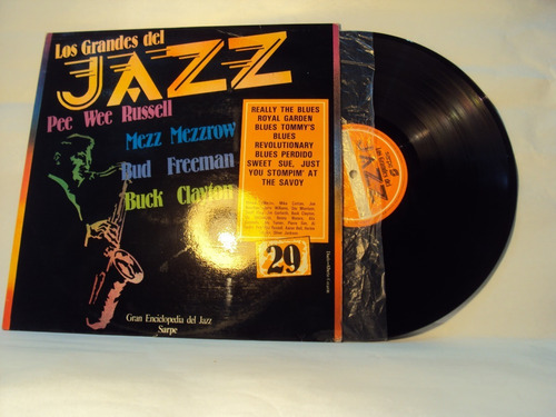 Vinilo Lp 09 Los Grandes Del Jazz Pee Wee Russell