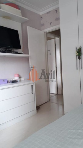 Imagem 2 de 10 de Apartamento Com 3 Dormitórios À Venda, 82 M² Por R$ 648.000,00 - Anália Franco - São Paulo/sp - Av5289
