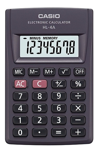 Calculadora Bolsillo Casio Básica 8 Digitos 27 Gramos Facturamos