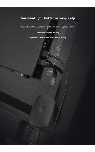 Proyector De Tv Con Adaptador Hdmi Inalámbrico Earldom Et-w3