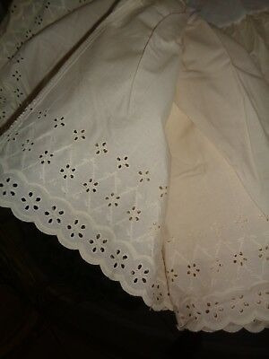 Ruffle Para Cama Queen De Encaje Francés Color Beige