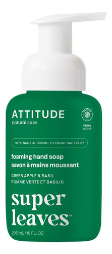 Attitude Sabonete Para Mãos Em Espuma Hipoalergênico, Verde