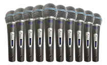 Comprar Kit 20 Microfones Dinâmicos Com Fio Tk 22c Onyx