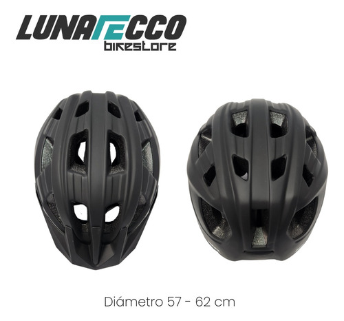 Casco Mtb Ruta, Ligero, Luz Led Recargable. Ciclismo