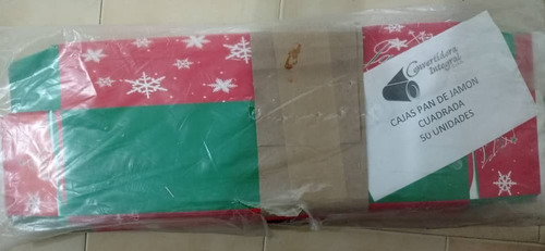 Imagen 1 de 1 de Envase / Caja De Carton Para Pan De Jamon
