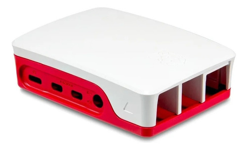 2 Case Oficial + 2 Fonte Usb C 5v 3a Para Raspberry Pi4 C Nf