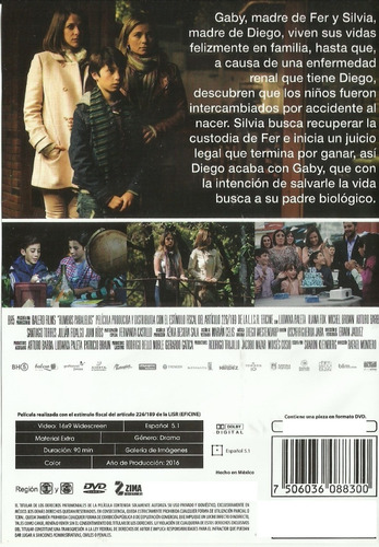 Rumbos Paralelos | Dvd Ludwika Paleta Película Nueva