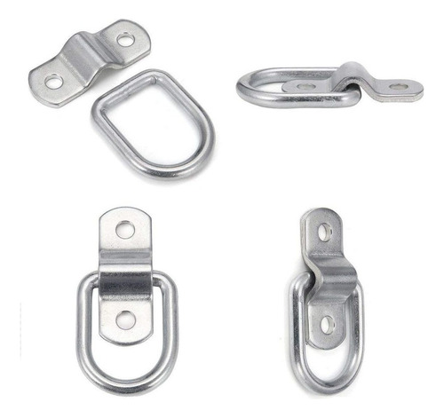 Nuevo 15pcs Anillos En Forma D 1/4 Anclaje Anclaje De