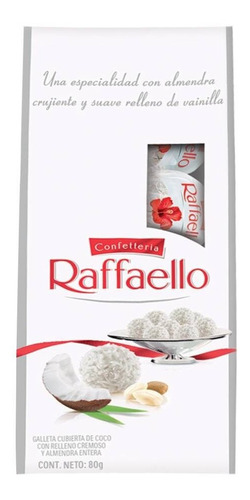 Chocolates Raffaello 80g
