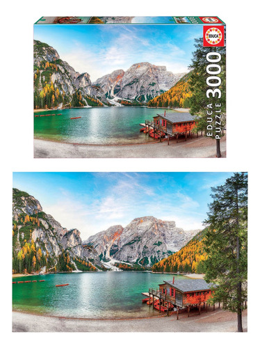 Rompecabezas 3000 Pzas Lago Braies