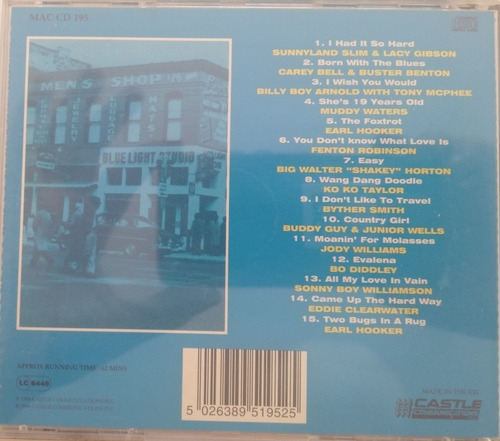 Muddy Waters Y Varios Blues The Chicago Years Cd Europeo. (Usado)