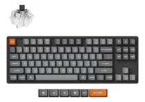 Comprar Teclado Mecanico Keychron K8 Max (k8mj3) 80% , 87 Keys , Rgb , Full Ensamble , Marco De Aluminio , Hotswap , Bluetooth \u002F 2.4ghz \u002F Cableado , Switch Keychron Super Brown , Ingles Us , Color Black