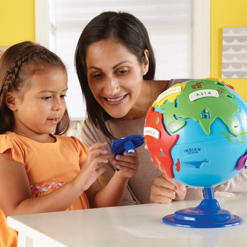 Rompecabezas Globo Terraqueo Learning Resources Niños
