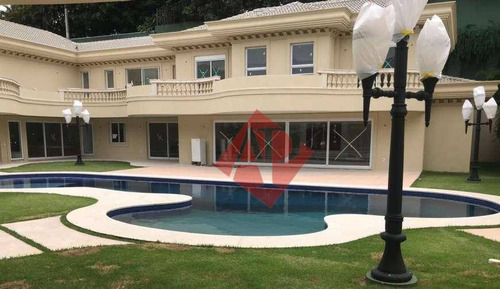 Imagem 22 de 29 de Mansão Com 10 Dormitórios À Venda, 2016 M² Por R$ 30.000.000 - Tamboré 3 - Alphaville - So0253