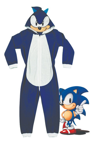 Pijama Fantasia Anjo Da Mamãe Masculino Azul Adulto Personag