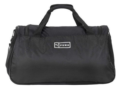 Bolsa De Viaje Puma Evercat No. 1 Logo Para Mujer Negro/plat