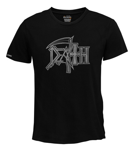Camisetas Estampadas Death Banda Logo Metal Bto