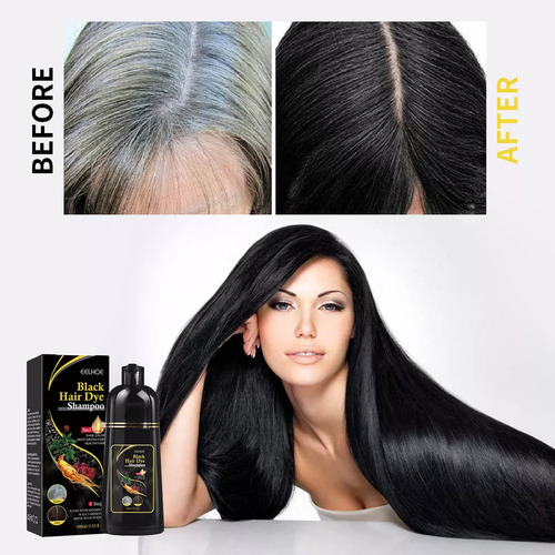 Novos Shampoo De Tintura De Cabelo Castanho Para Cabelos