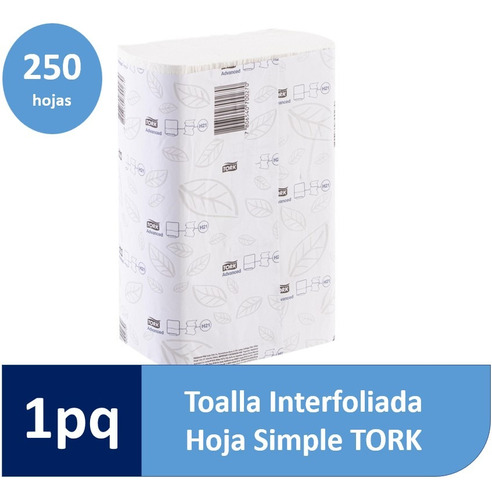 Toalla Interfoliada Tork Xpress® Universal 1 Paq X 250 Hojas