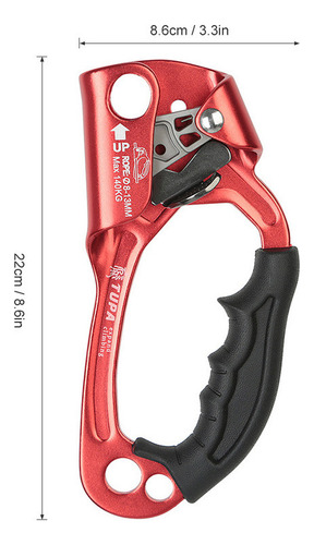 Ascensor Manual Para Cuerda Y Rescate De 8 A 12 Mm