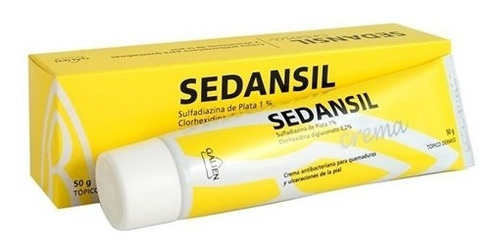 Sedansil® Crema 50g | Quemaduras & Ulceraciones