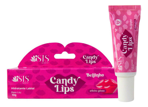 Hidratante Labial Isis Candy Lips Beijinho 10g