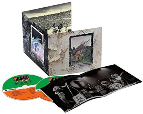 CD de vinil de música novo e selado do Led Zeppelin IV