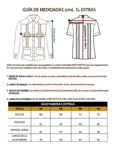 Imagen 7 de 7 de Guayabera De Lino Premium M/l Tallas Extras