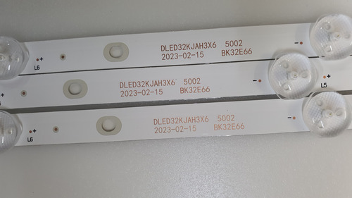 Kit 3 Tiras De 6 Leds Mitsui Mtv3216led Nuevos