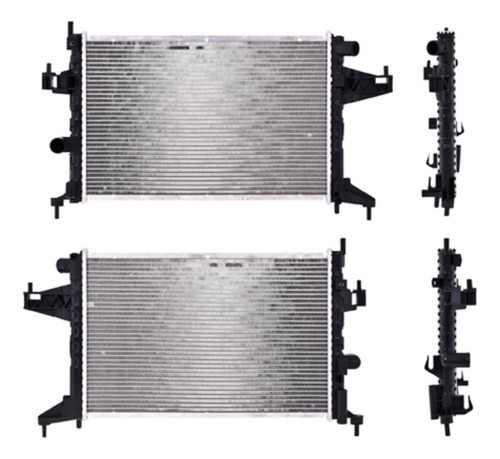 Radiador Cv Corsa 02-10 1.8 Lts Std C/s Aa 21 1/4x14x26mm